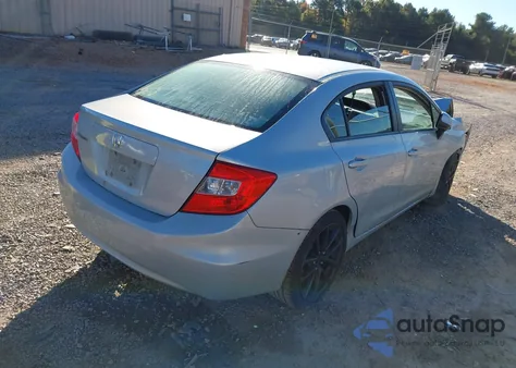 2012 Honda Civic Lx из США, поврежденный, VIN 19XFB2F54CE049717